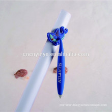 Cheap Cute 2D rubber pen with magnet